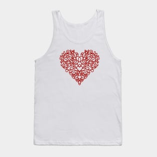 RED HEART Tank Top